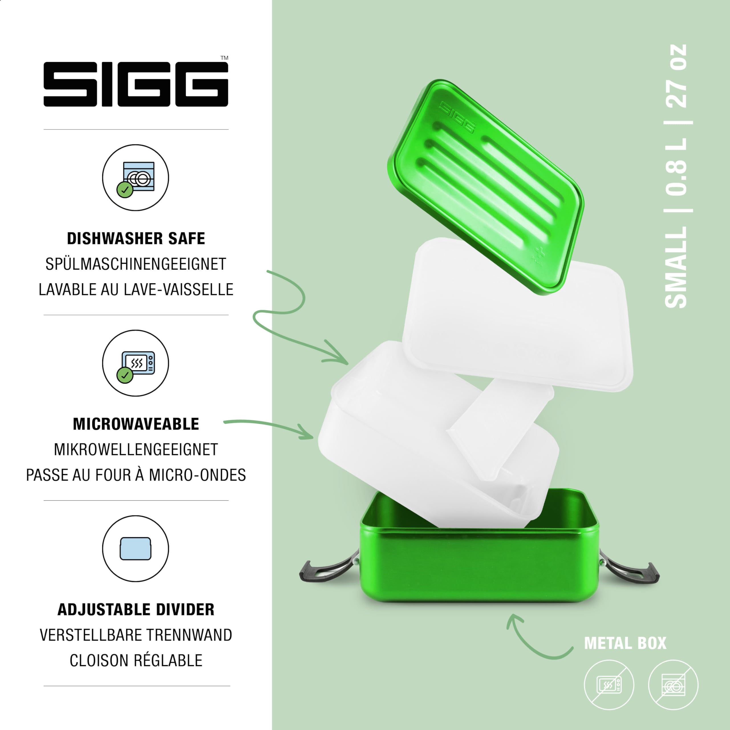 sigg-alu-lunchbox-plus-brotdose-mit-unterteilung-mikrowellen-und-sp-lmaschinenfe image 2