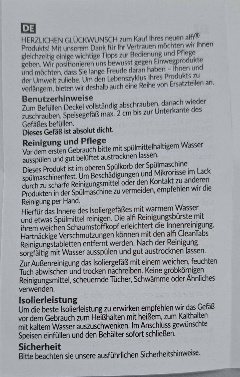 Gut, aber etwas sperrig