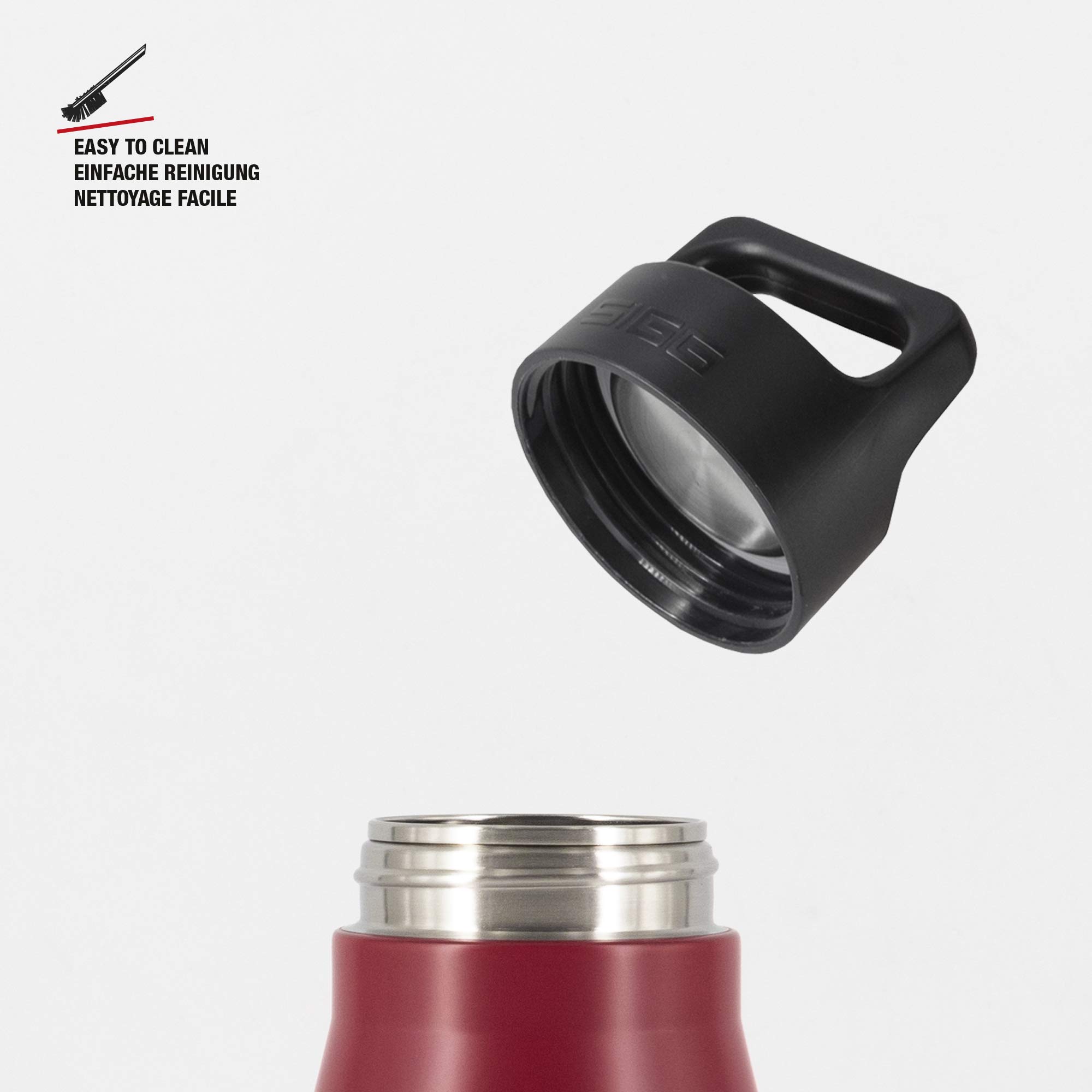sigg-explorer-edelstahl-trinkflasche-0-75l-f-r-kohlens-urehaltige-getr-nke-ausla image 2