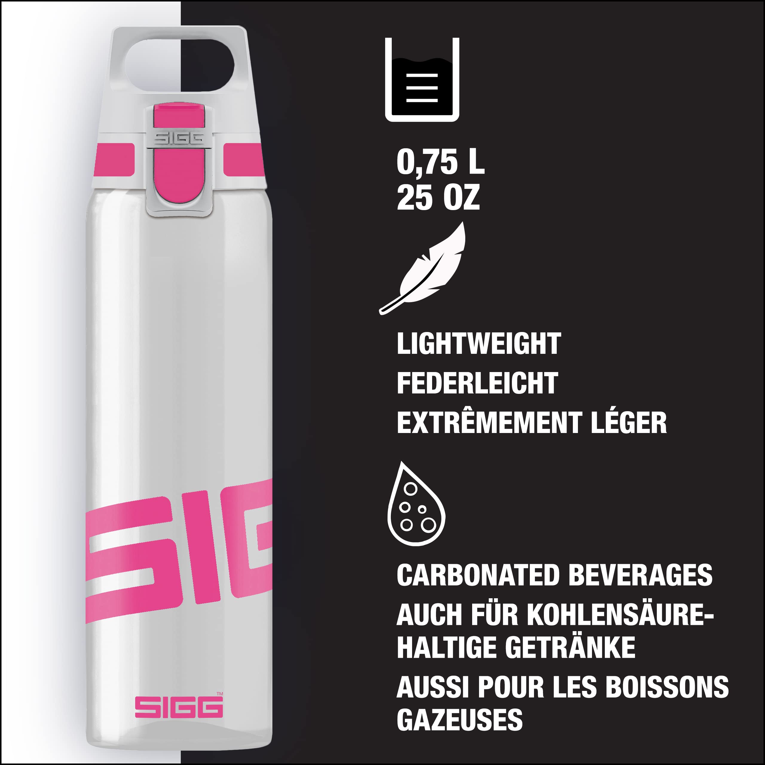 sigg-tritan-trinkflasche-total-clear-one-berry-0-75-l-leicht-bpa-frei-f-r-sprude image 2