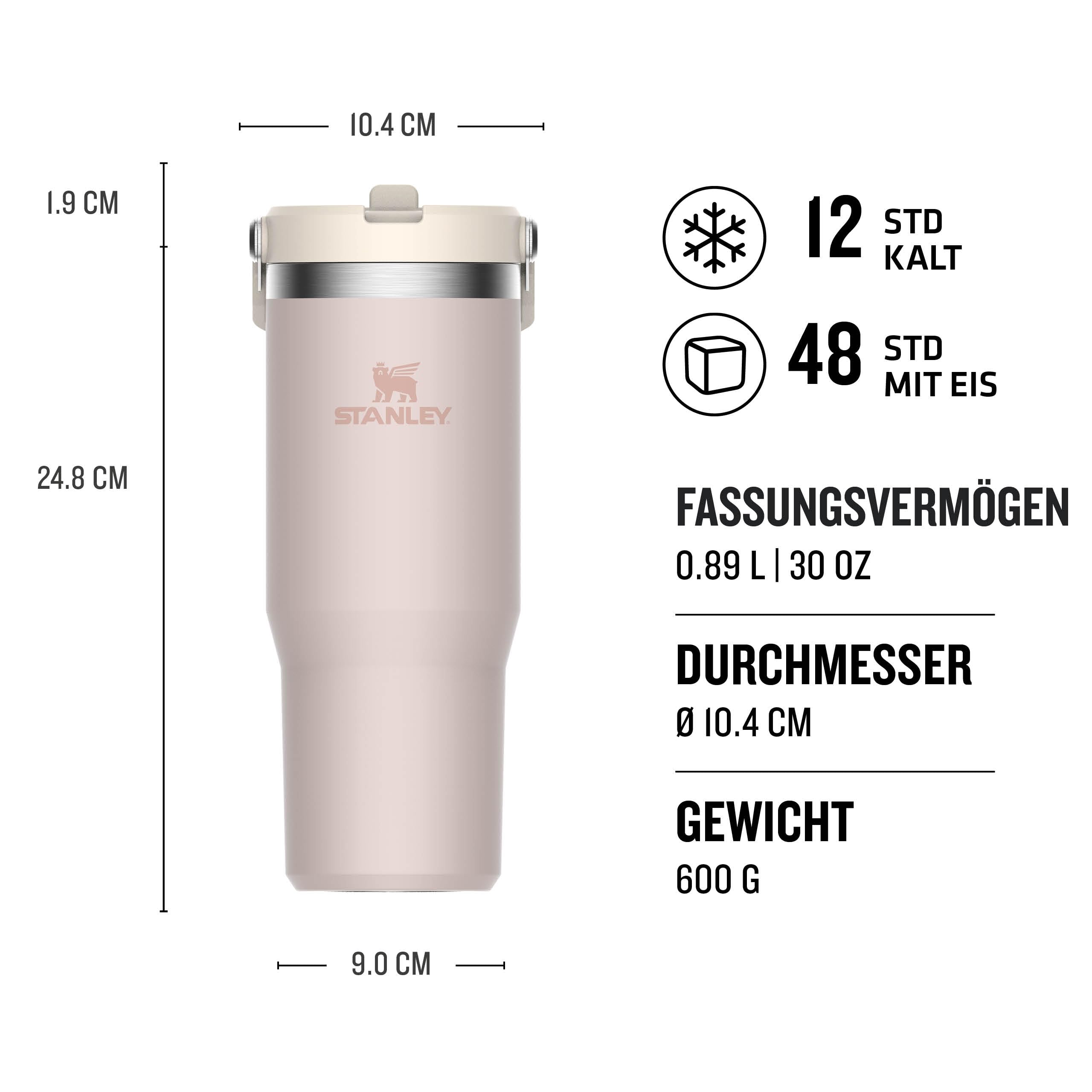 stanley-flip-straw-tumbler-1-0-trinkflasche-mit-strohhalm-0-89l image 2