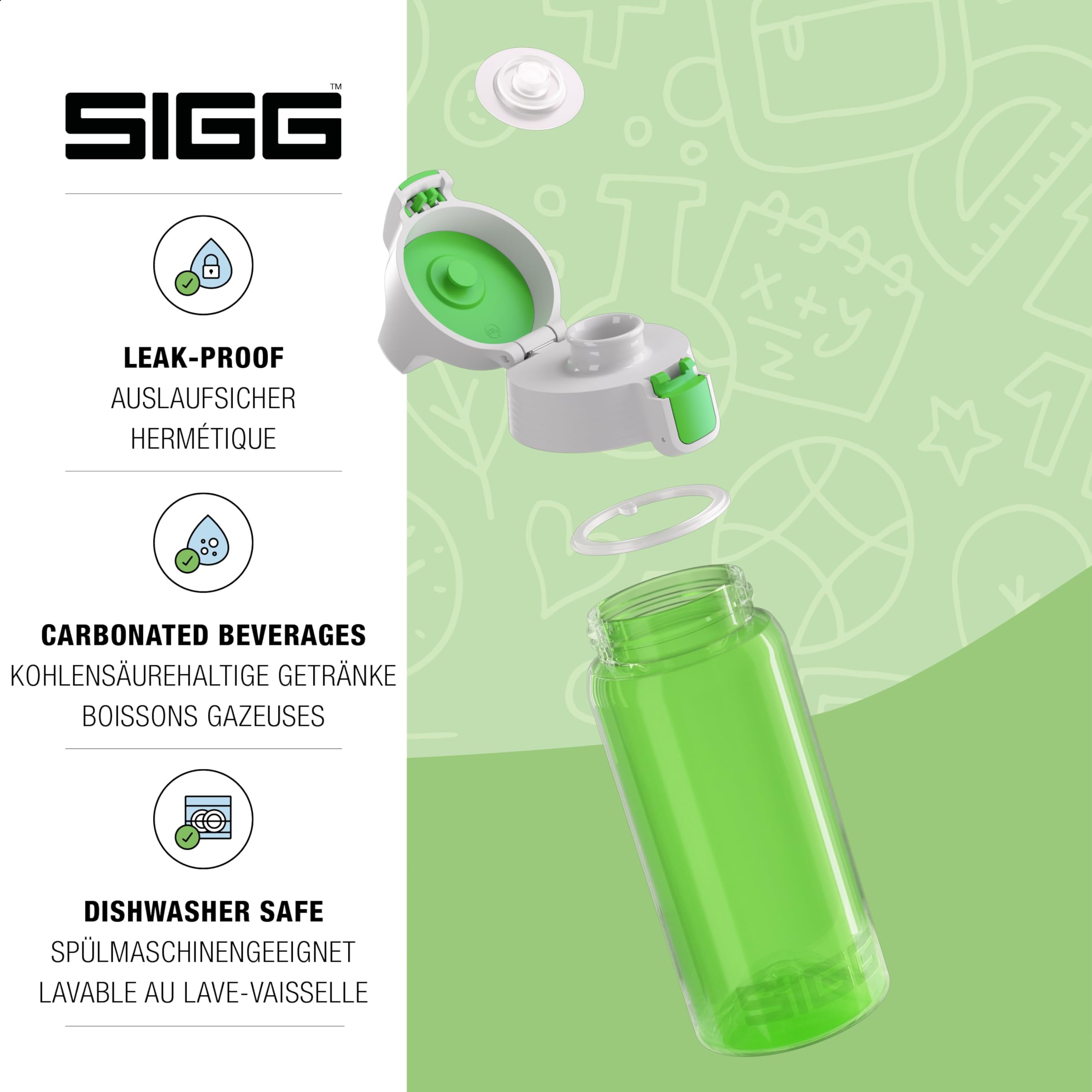 sigg-viva-one-trinkflasche-kinder-0-5-l-auslaufsicher-f-r-kohlens-ure-sp-lmaschi image 3
