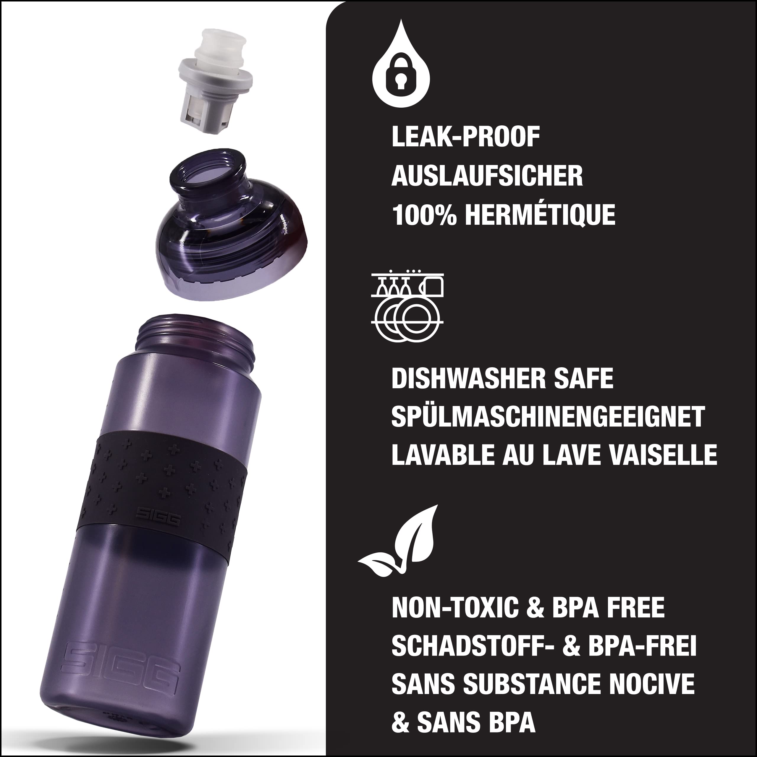 sigg-hero-sport-trinkflasche-0-6l-quetschbar-auslaufsicher-sp-lmaschinenfest-bpa image 3