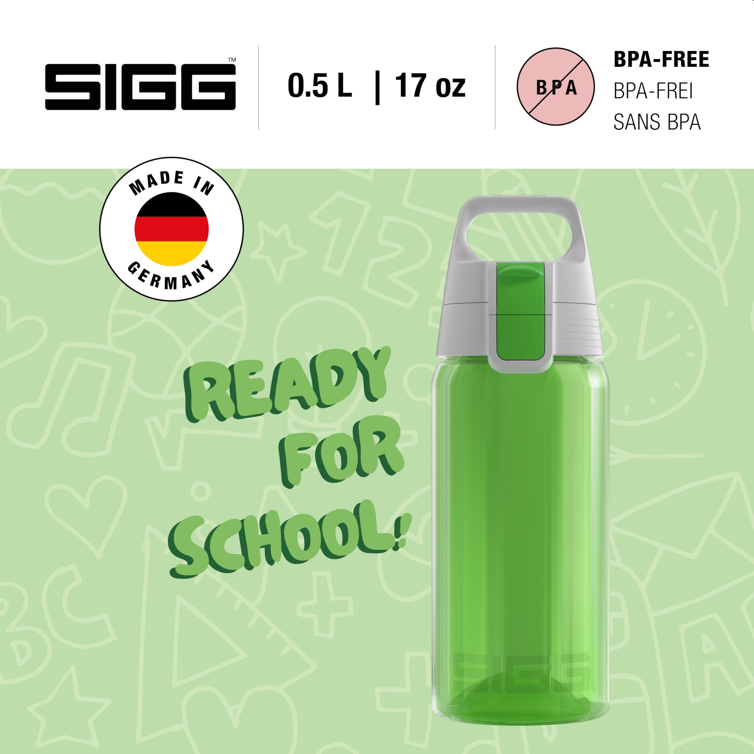 sigg-viva-one-trinkflasche-kinder-0-5-l-auslaufsicher-f-r-kohlens-ure-sp-lmaschi image 2