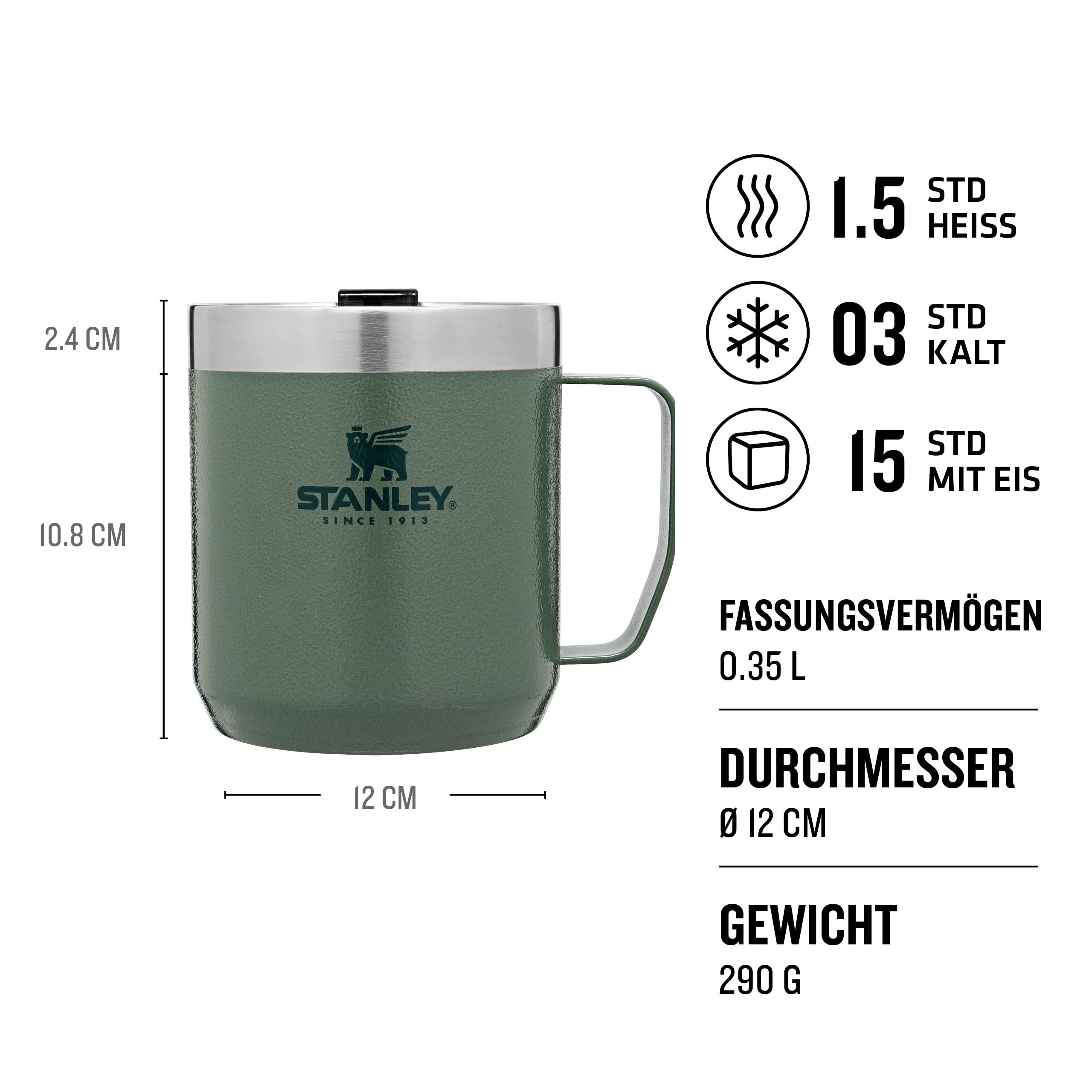 stanley-1913-classic-legendary-camp-mug-0-35-l-hammertone-green-isolierbecher-f- image 2