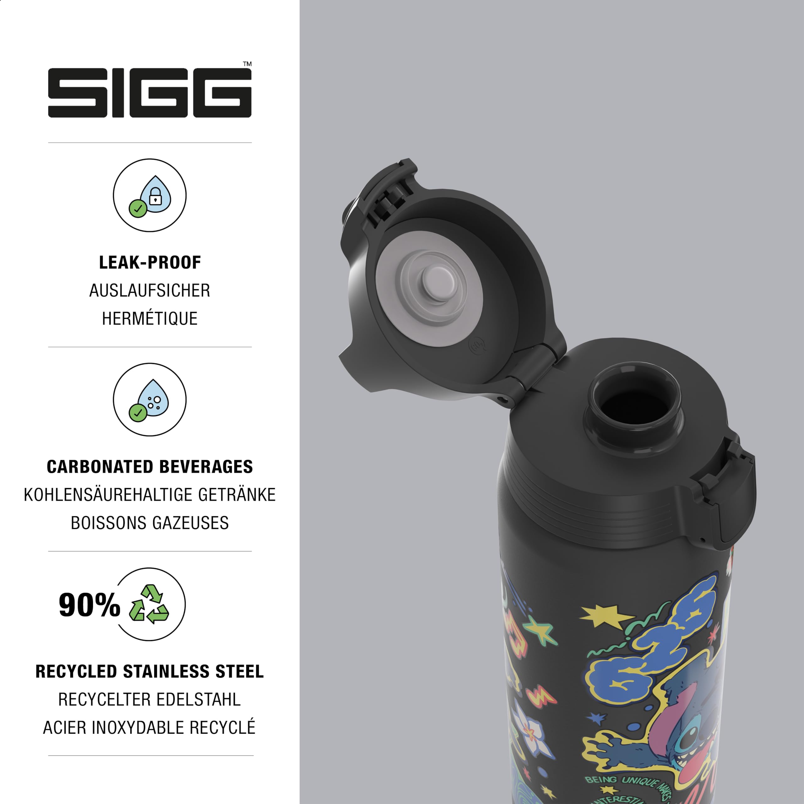 sigg-shield-one-disney-lilo-stitch-trinkflasche-aus-edelstahl-auslaufsicher-bpa- image 2