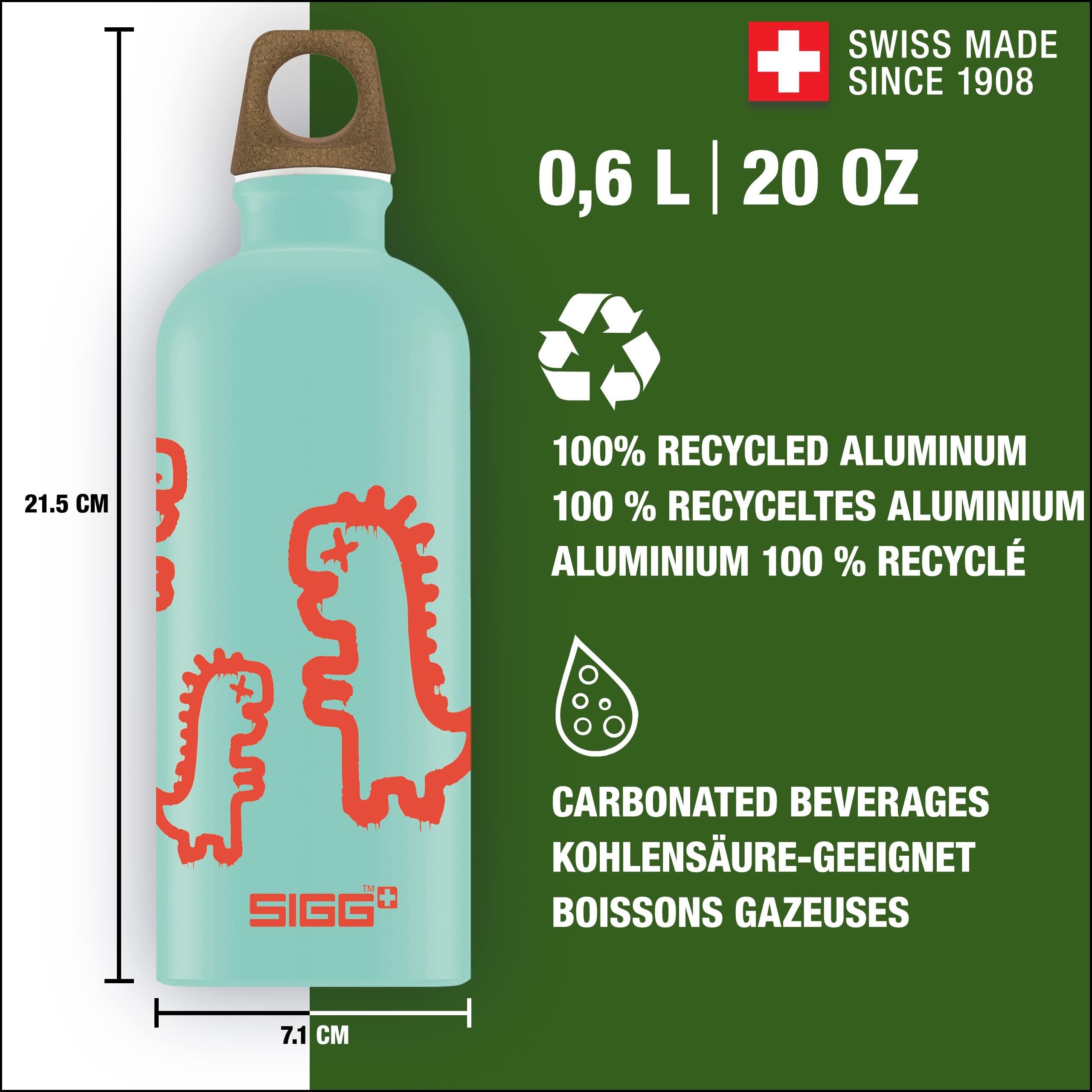 sigg-traveller-myplanet-alu-trinkflasche-aus-100-recycling-alu-f-r-kohlens-ureha image 2