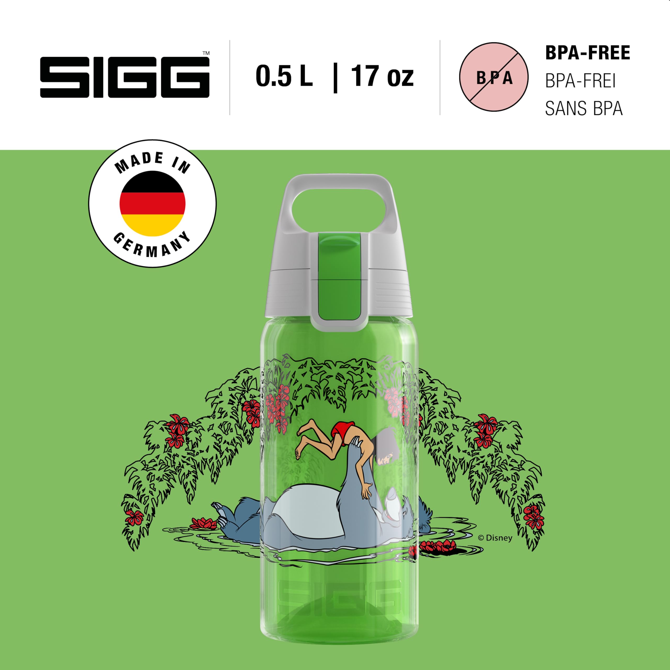 sigg-viva-one-club-horse-kinder-trinkflasche-0-5l-auslaufsicher-einh-ndig-bedien image 2
