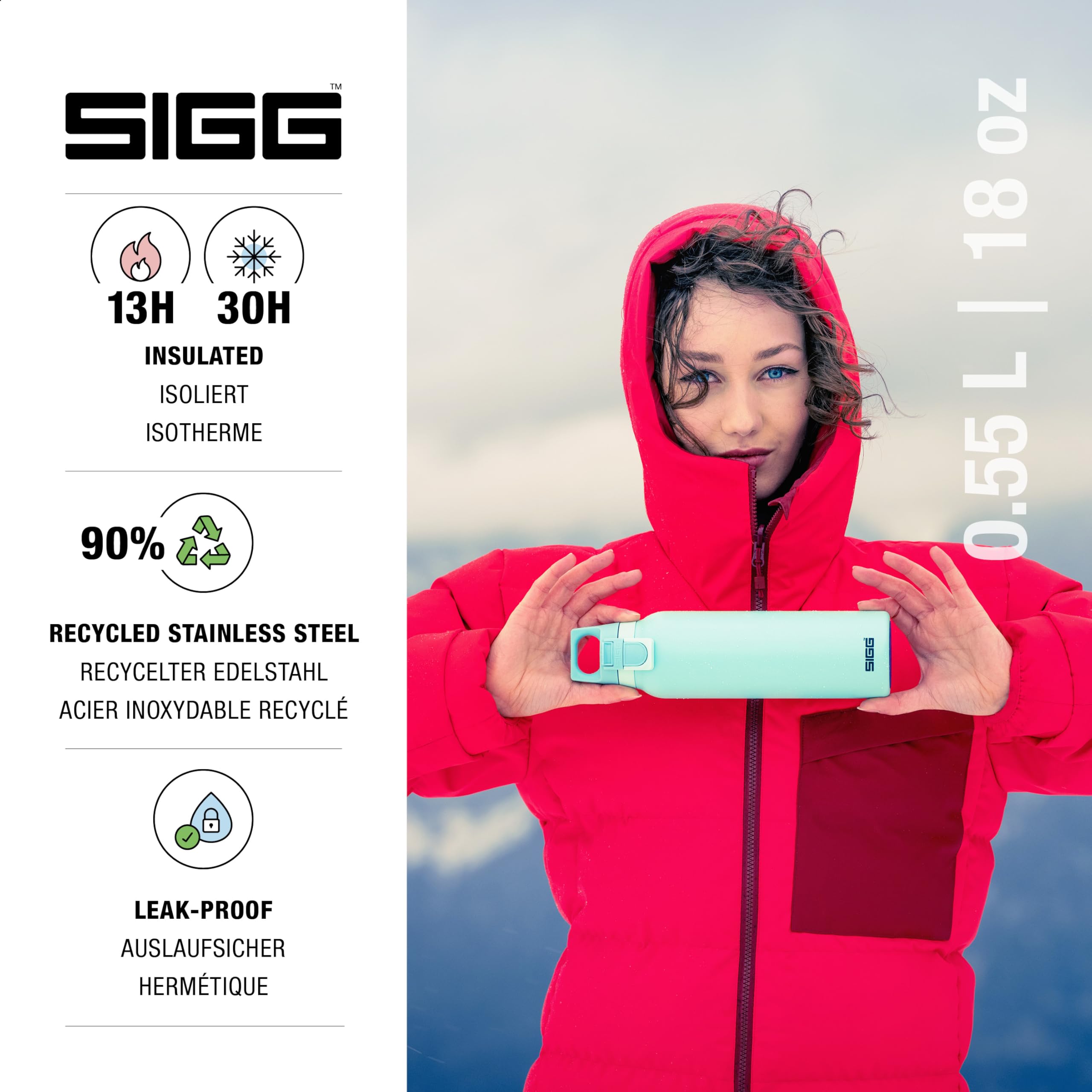 sigg-hot-cold-one-isolierte-trinkflasche-0-55-l-mit-teesieb-bpa-frei-18-8-edelst image 2