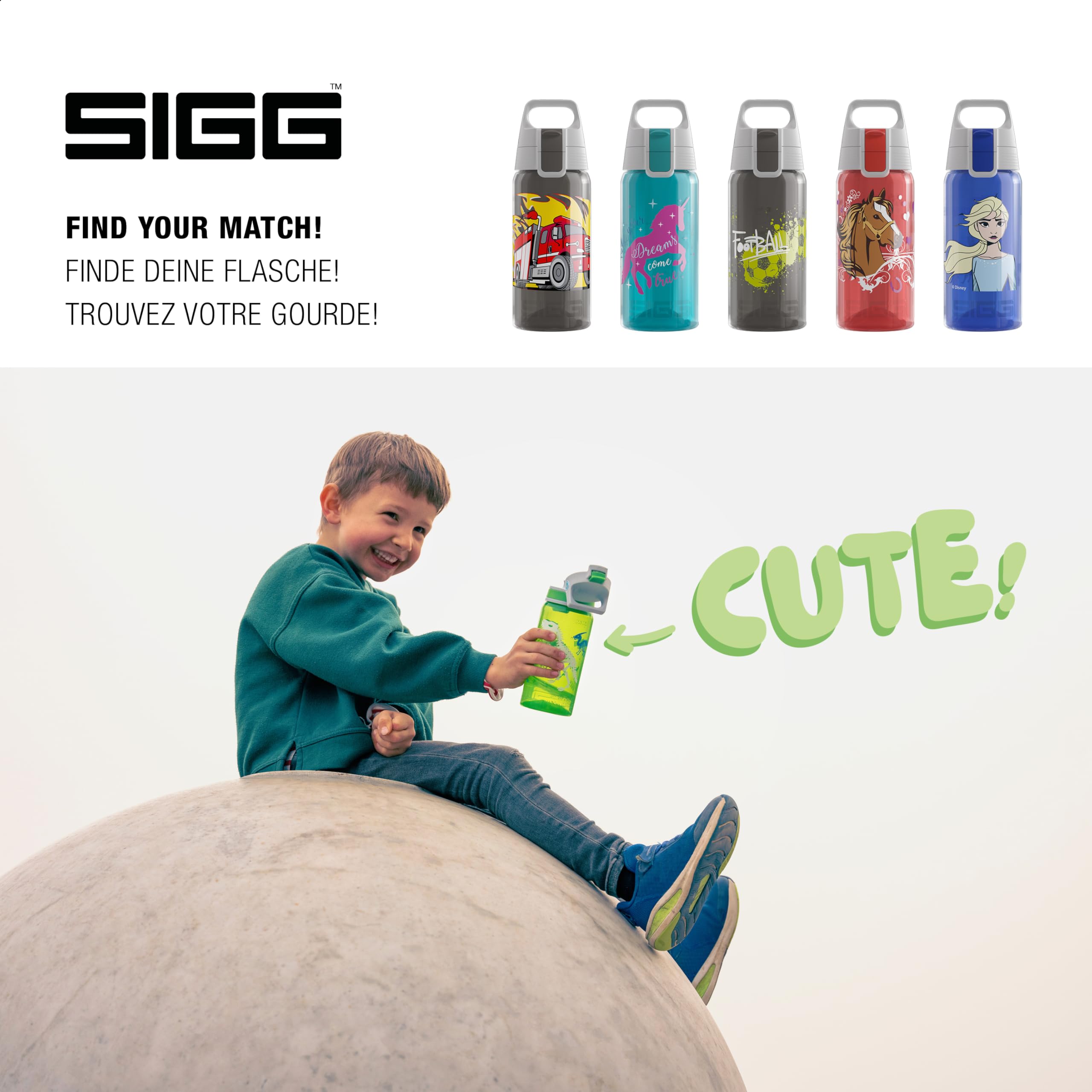 sigg-viva-one-club-horse-kinder-trinkflasche-0-5l-auslaufsicher-einh-ndig-bedien image 5