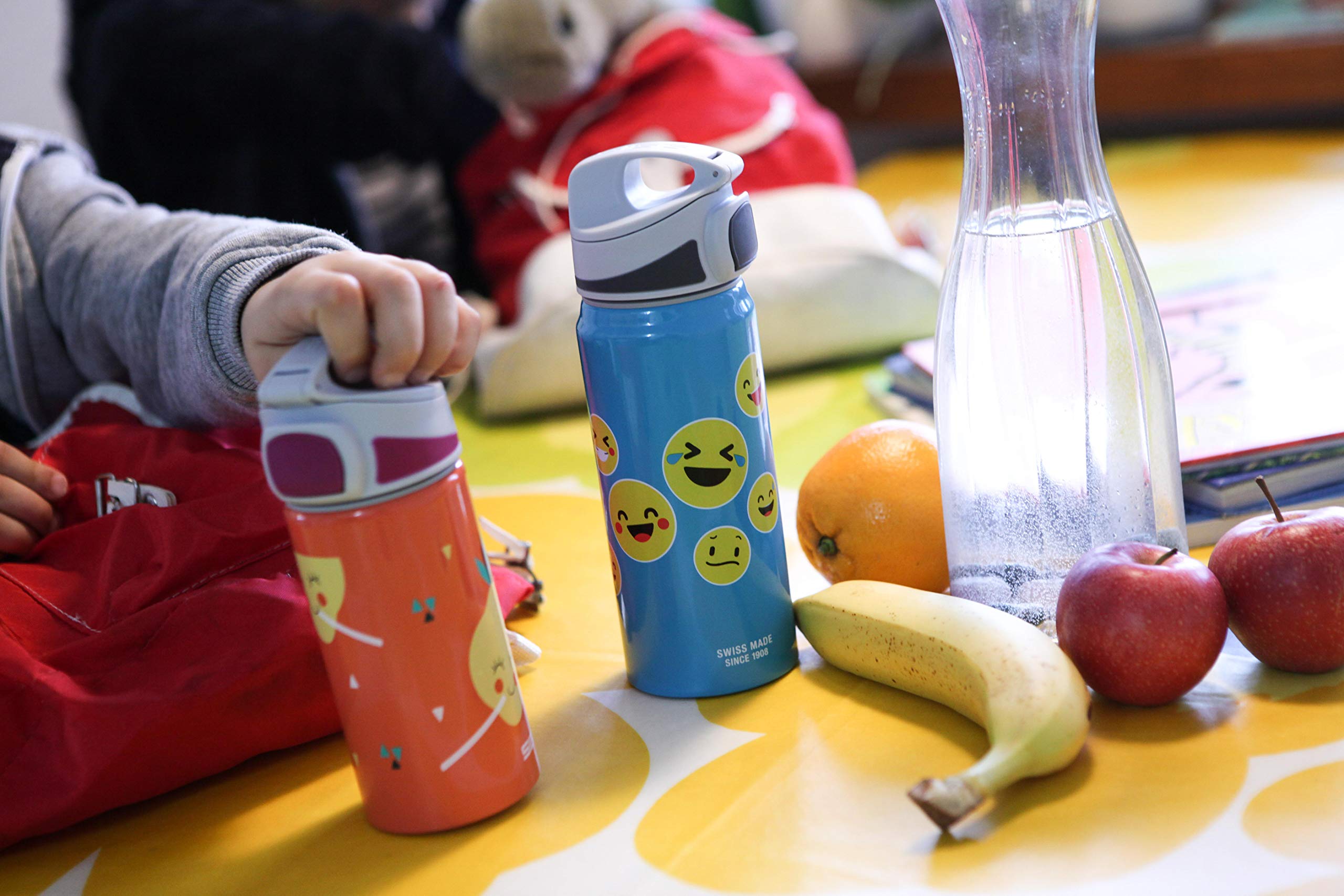 sigg-miracle-alu-emoticon-kinder-trinkflasche-0-6-l-auslaufsicher-bpa-frei-t-rki image 4