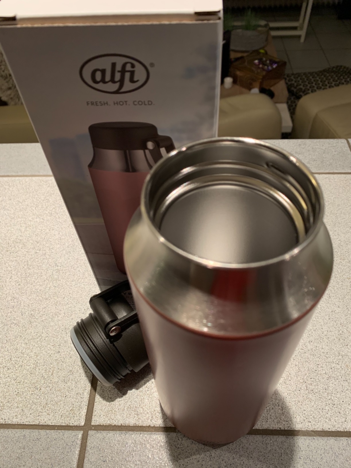 Gute Flasche, aber etwas groß