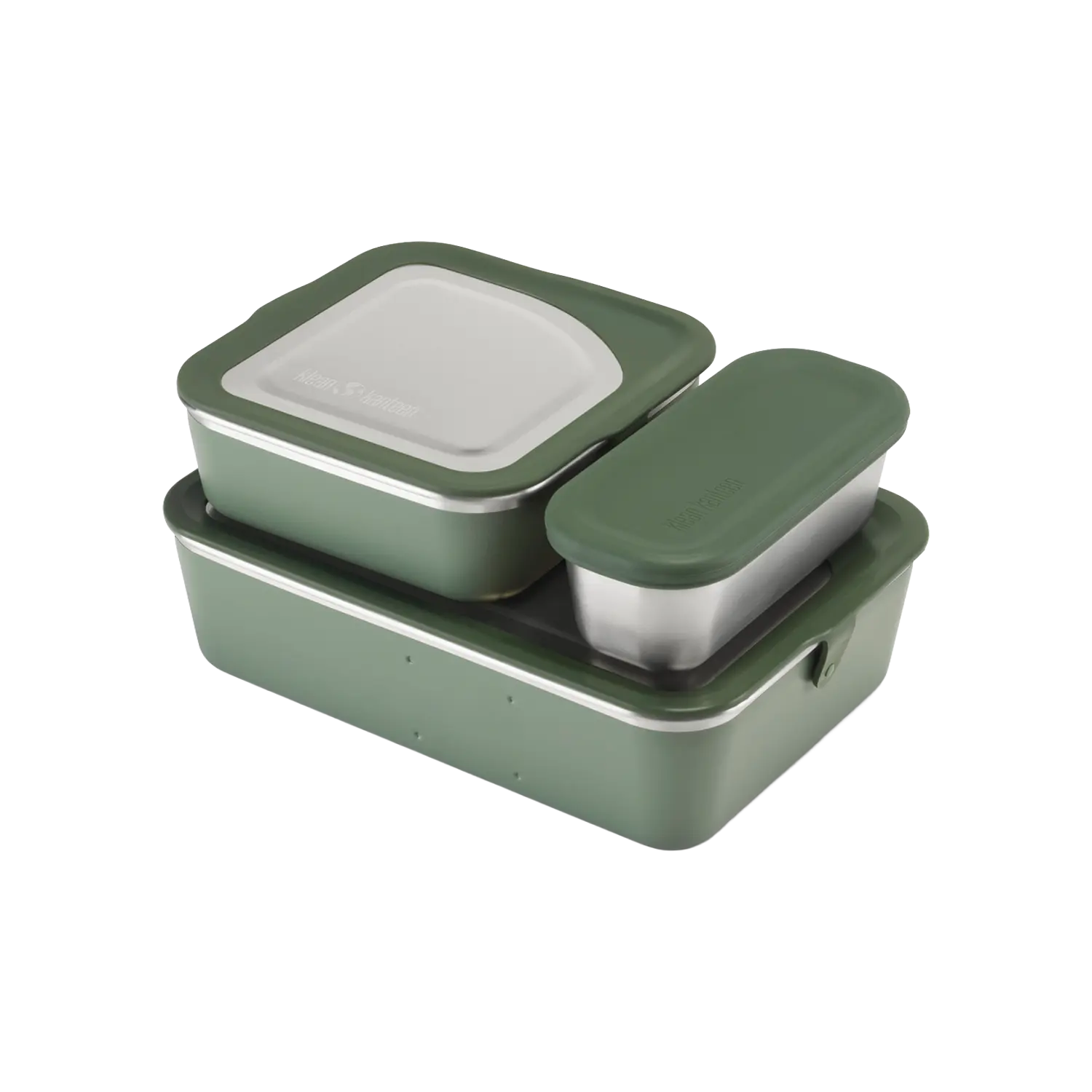 klean-kanteen-rise-edelstahl-essensbeh-lter-3er-set-1626ml-ineinander-passend-au image 1