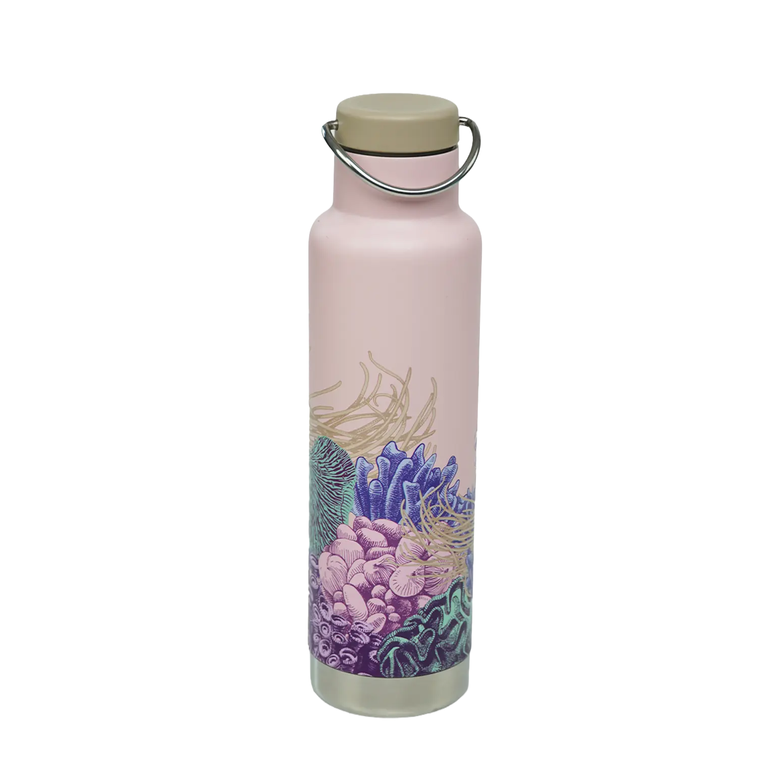 klean-kanteen-classic-ocean-day-592ml-loop-cap-edelstahl-isolierflasche image 2