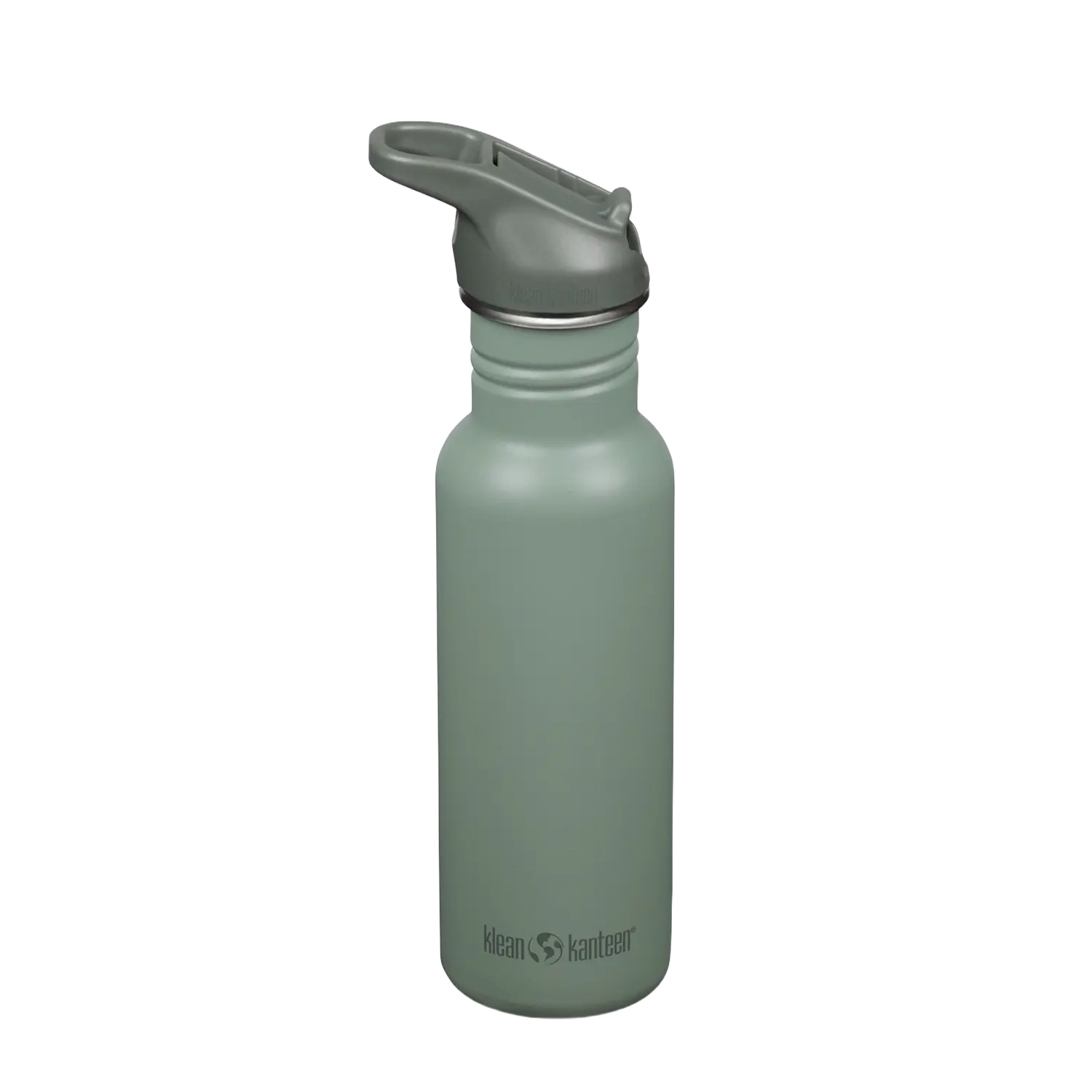 klean-kanteen-classic-trinkflasche-532ml-aus-edelstahl-mit-flip-sport-cap image 1