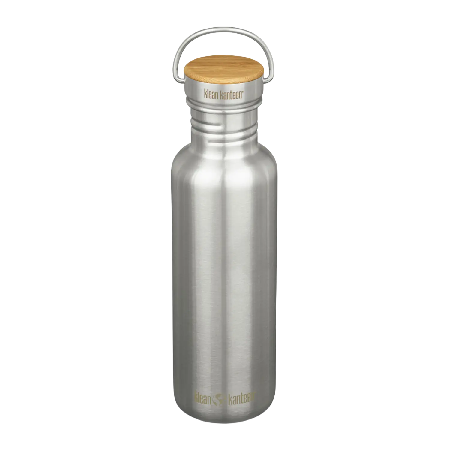 klean-kanteen-reflect-edelstahl-trinkflasche-800ml-bambus-schraubverschluss image 1