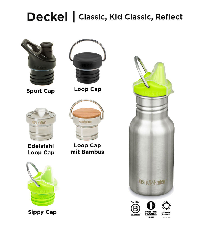 klean-kanteen-kid-classic-355ml-trinkflasche-mit-sippy-cap-f-r-kleinkinder image 3