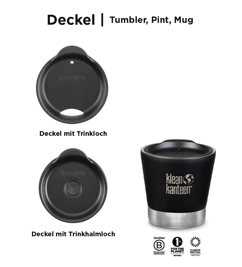 klean-kanteen-tumbler-237ml-mit-trinkdeckel-isolierter-thermobecher image 6