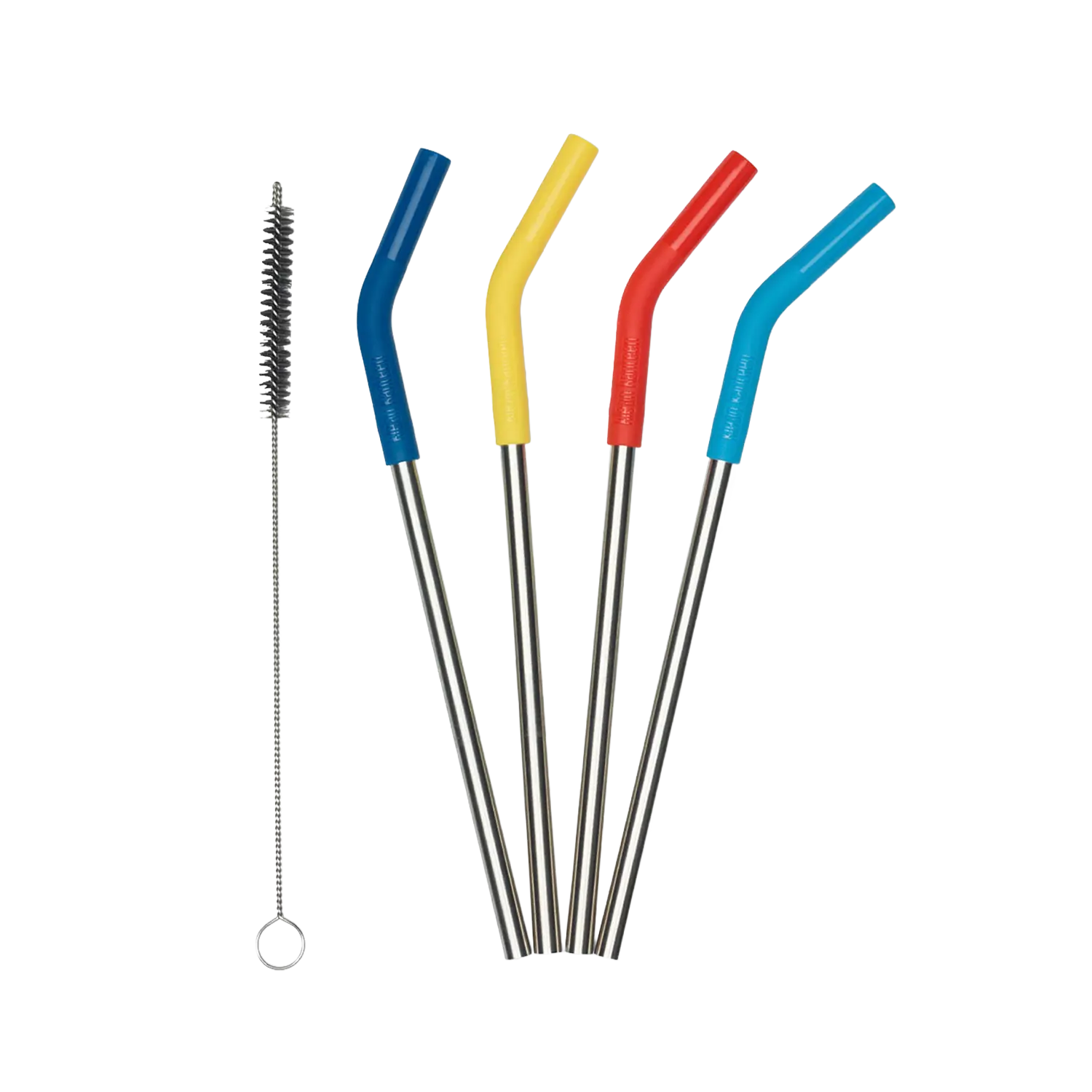 klean-kanteen-edelstahl-trinkhalme-4er-set-8mm-mit-trinkhalmb-rste image 1