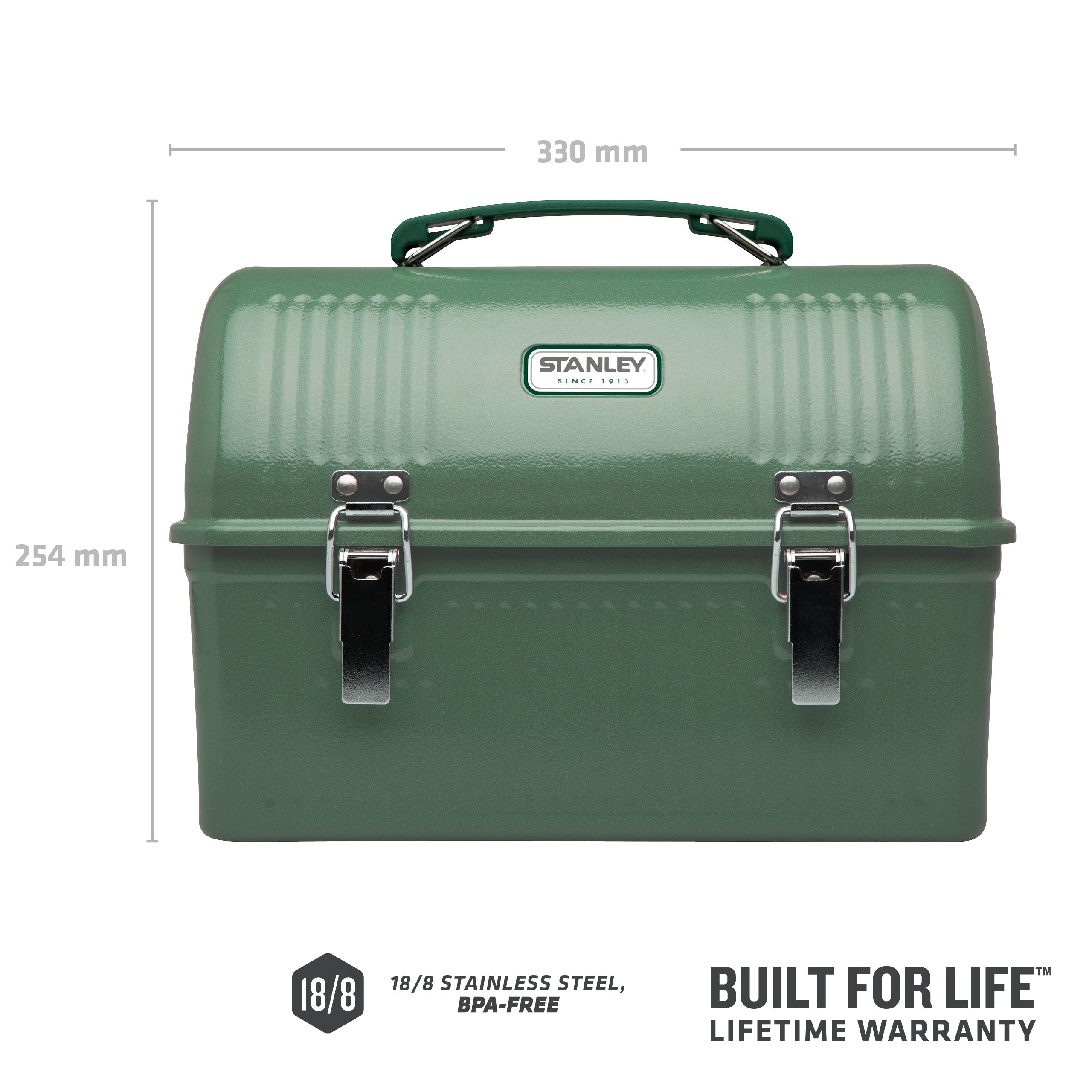 stanley-1913-legendary-classic-lunch-box-9-5-l-vintage-klassiker-aus-metall-f-r- image 3