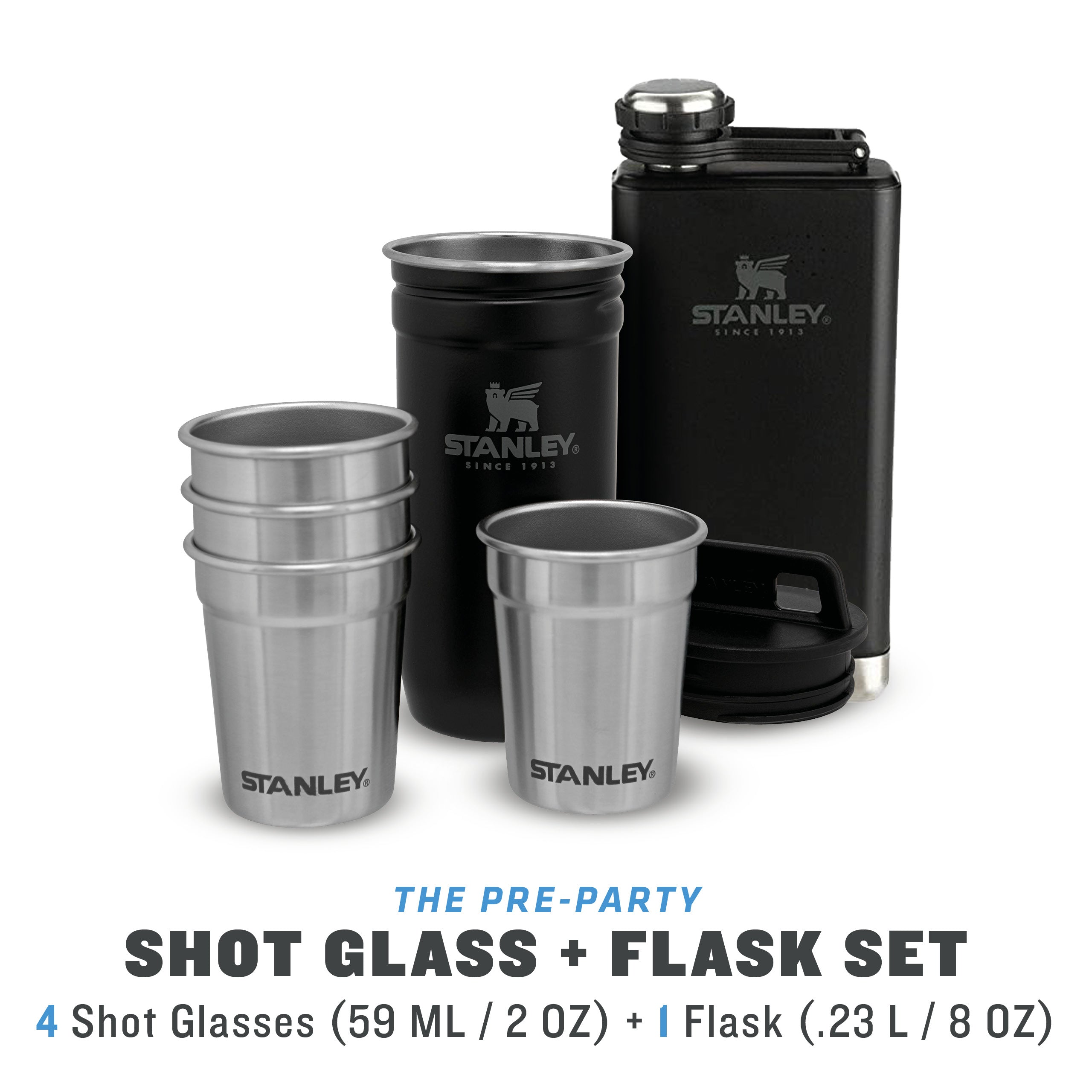 stanley-1913-adventure-pre-party-shot-glass-flask-set-edelstahl-4-shot-gl-ser-0- image 3